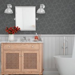 Decoraci&oacute;n con Papel Pintado Geometry GM30208