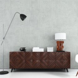 Decoraci&oacute;n con Papel Pintado Geometry GM30404