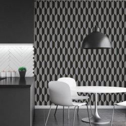 Decoraci&oacute;n con Papel Pintado Geometry GM30700