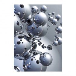 Fotomural Silver Orbs-1977