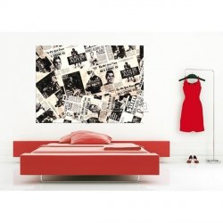 Decoraci&oacute;n con Fotomural NEWSPAPER-2881