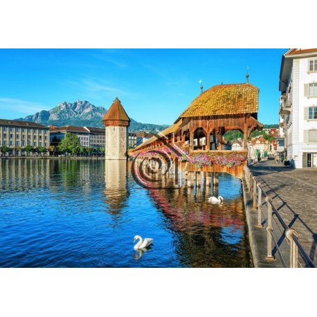 Fotomural Lucerne Switzerland 00157