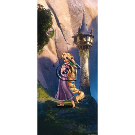 Fotomural Rapunzel And Castle FTD-0232