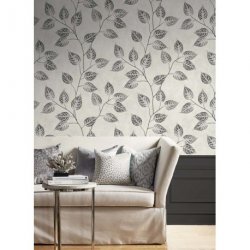 Decoración con Papel Pintado White Heron EW10820