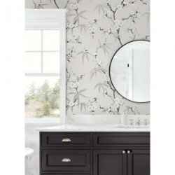 Decoración con Papel Pintado White Heron EW11100