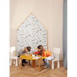 Decoración con Papel Pintado Les Mini Mondes 105829090