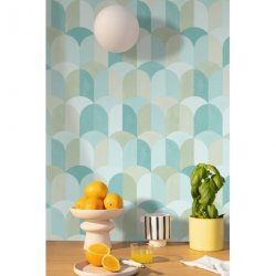 Decoración con Papel Pintado Azur 105446787