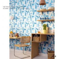 Decoración con Papel Pintado Azur 105466075