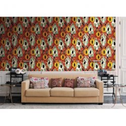 Decoración con Papel pintado JV171 Ikat 6401